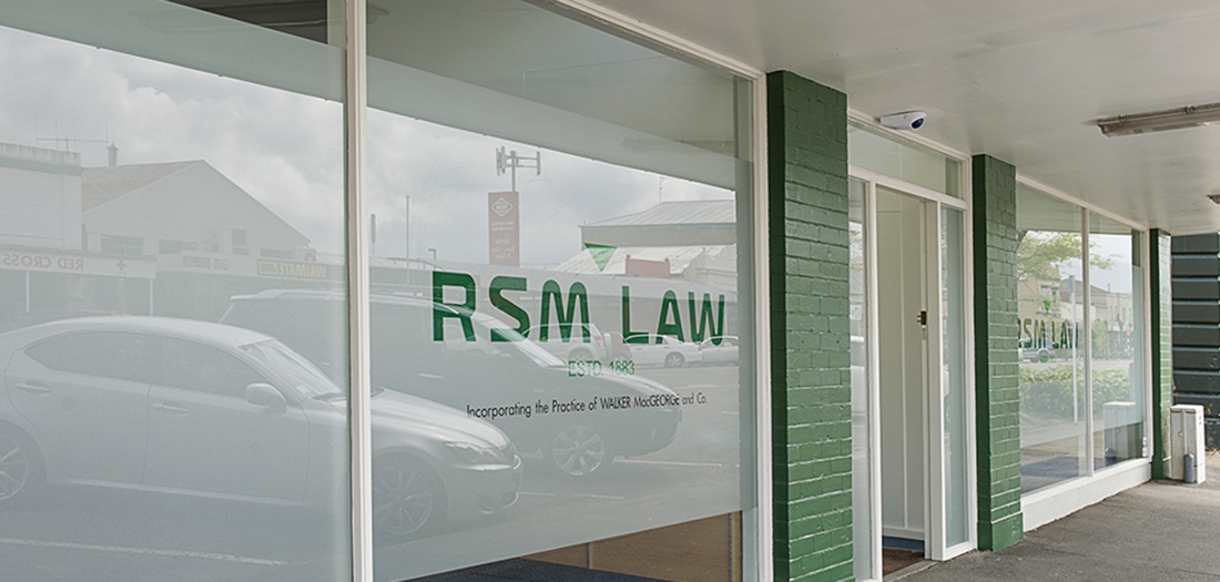 RSM Waimate branch